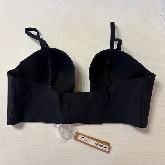 SKIMS NWT Deep Plunge Shapewear Plunge Bra XL in Onyx - Picture 6 of 6